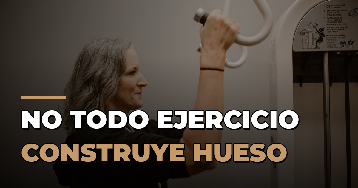 Ejercicios para osteoporosis: cuáles fortalecen el hueso de verdad (y cuáles evitar)