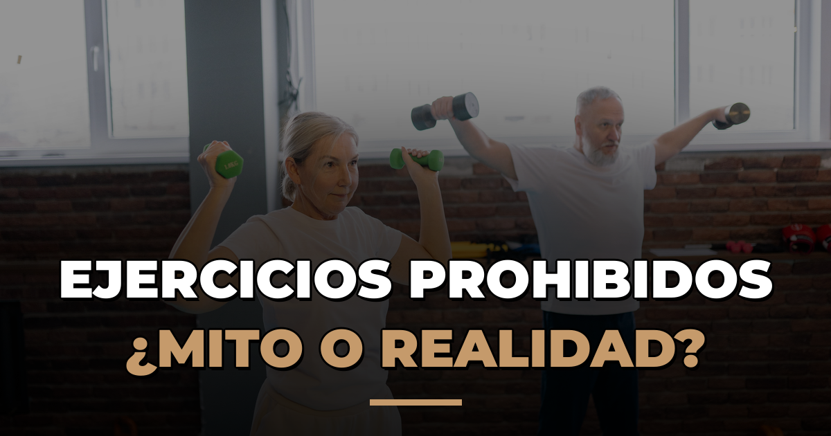 Ejercicios prohibidos con osteoporosis: cuáles evitar de verdad (y cuáles son mito)