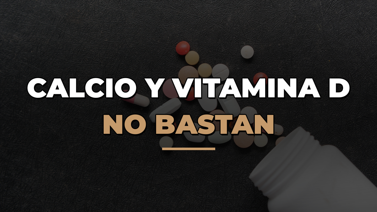Vitamina D y calcio: qué dosis tomar de verdad para tus huesos